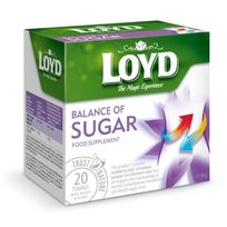 Arbata LOYD Balance of Sugar 20x2g