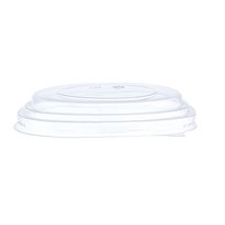 Dangtelis KRAFT, 1130/1300 ml salotų indeliams, PET, D 18,3 cm, 50 vnt