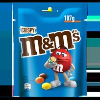 Dražė M&M's Crispy, su traškiu įdaru, 187g