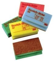 Figūrinė kempinė SCOTCH-BRITE 57, geltona,  1 vnt