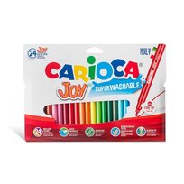 Flomasteriai CARIOCA JOY, 24 vnt.