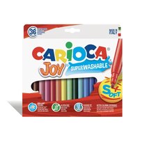 Flomasteriai CARIOCA JOY, 36 vnt.