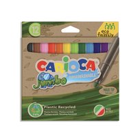 Flomasteriai CARIOCA JUMBO ECOFAMILY, 12 vnt.