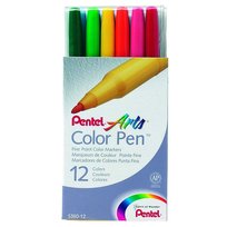 Flomasteriai PENTEL ARTS S360 1-2 mm