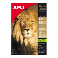 Foto popierius APLI BRIGHT PRO, 10 x 15 cm, 240 g/m2, 150 lapų