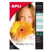 Foto popierius APLI EVERYDAY, A4, 180 g/m2, 100 lapų