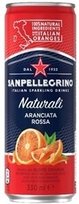 Gaivusis gazuotas gėrimas SAN PELLEGRINO Aranciata Rossa, 0.33l, skardinė, D