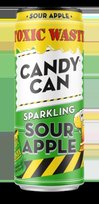 Gazuotas gaivusis gėrimas CANDY CAN x Toxic Waste Sour Apple, 0.33 l