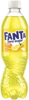 Gazuotas gaivusis gėrimas FANTA, Lemon Zero, 0,5 l, PET