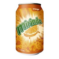 Gazuotas gėrimas MIRINDA Orange, 0,33 l, skardinė D