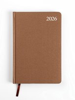 Kalendorius EXTRA SHINE, 2026, PU, A4, mėlyna (Baltic)