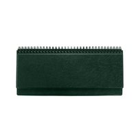 Kalendorius MEMO 2026, 295 x 135 mm, PVC, tamsiai žalios sp.