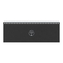 Kalendorius MEMO ECO 2026, 290 x 110 mm, kartoninis, juodos sp.