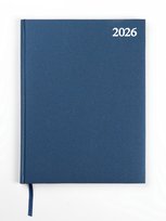 Kalendorius STANDARD 2026, PVC, A4, mėlyna (Baltic)