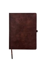 Kalendorius TRADITIONAL 2026, PU, A4, ruda(Baltic)