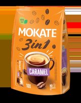 Kavos gėrimas MOKATE 3in1 Caramel, maišelyje 10 x 17g