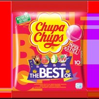 Ledinukai CHUPA CHUPS, The Best Of, įvairių skonių, 10 vnt, 120 g