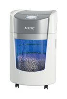 Leitz IQ OptiMax Small Office 350 Micro Cut Paper Shredder, P5, 22L, White