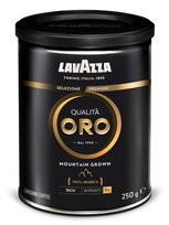 Malta kava LAVAZZA Qualita Oro Mountain grown, 250 g, metalinėje dėžutėje