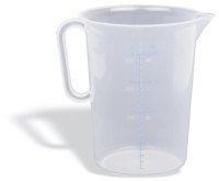 Matavimo indas, 1 l, polipropilenas