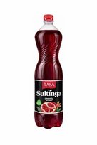 Negazuotas gaivusis gėrimas RASA, granatų skonio su sultimis, 1,5 l