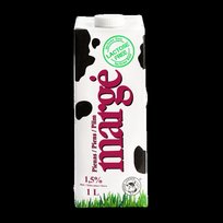 Pienas MARGĖ, be laktozės, 1,5%, UAT, 1 l
