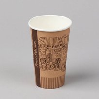Popieriniai puodeliai Finest Selection kavos aparatams, 180ml, Ø 70mm, 50 vnt./pak.