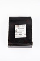 Popieriniai šiaudeliai, juodi, D 6 mm, L 15 cm, 250 vnt