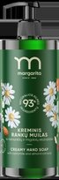Rankų muilas MARGARITA, su migdolų ir ramunėlių ekstraktais, 400 ml