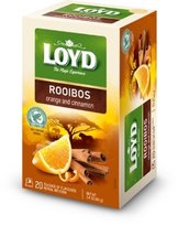 Raudonoji arbata LOYD, apelsinų ir cinamono skonio, 20 x 2g