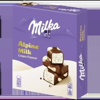 Saldainiai MILKA Mam Happy Cows su puriu grietinėlės skonio įdaru iš Alpių pieno, 330 g