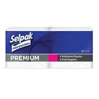 Servetėlės ant stalo SELPAK PRO Premium V-Fold, dispenseriams., 1sl., 250 lapelių
