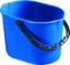 Plastikinis kibiras PLUTO, 12 l, mėlyna sp.