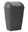 Šiukšlių dėžė NORD CLEAN, su svyruojančiu dangčiu, 25L, pilka
