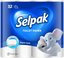 Tualetinis popierius SELPAK, 140 lapų, 3 sluoksniai, 32 vnt.
