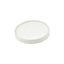 Vienkartinis dangtelis B'Green White 500 ml sriubos indeliams, popierius/PE, D 96 mm, 25 vnt