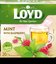 Žolelių arbata LOYD, mėtos ir aviečių skonio, 20 x 1,5 g