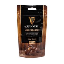 Šokoladiniai saldainiai GUINNESS, su karamele, alumi, 102 g
