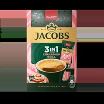 Tirpiosios kavos gėrimas JACOBS 3in1cinnamon roll, 24x11,2g dėžė