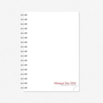 Vidaus blokas kalendoriui MANAGER DAY 2026, A5