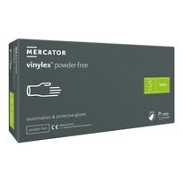 Vienkartinės pirštinės VINYLEX, vinilinės, nepudruotos, S, 100 vnt.