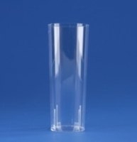 Vienkartinės stiklinės LONGDRINK, 0,3 l, 5,85x15,2cm, 10vnt.