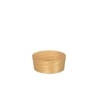 Vienkartiniai furšetiniai indeliai ROUND, mediniai, D 5 cm, H 2 cm, 50 vnt.