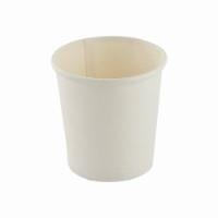 Vienkartinis indelis sriubai B'Green White, popierius/PE, 500 ml, D 96 mm, H 95 mm, 25 vnt