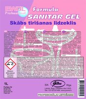 WC valiklis EWOL PROFESSIONAL Formula Sanitar gelinis 1 l