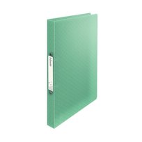 Žiedinis segtuvas Esselte Colour'Breeze, A4, nugarėlė 25 mm, 2 žiedai, žalios sp.